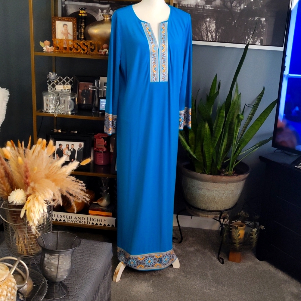 Vacation ready caftan dress